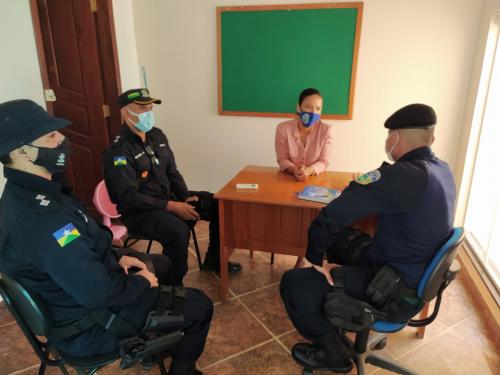 Comando da PM em parceria com a ACIB
